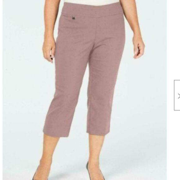 Alfani Pants - NWT Alfani Tummy control mid rise capri pants 14